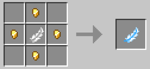 Magic Feather - Teleport Home — Minecraft Bedrock addon, screenshot 1
