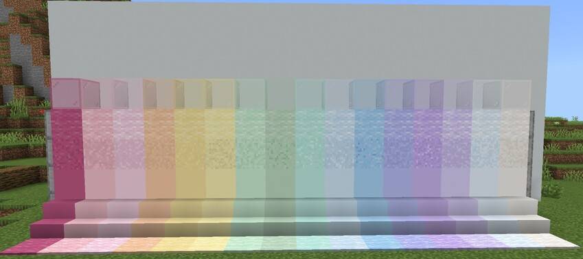 PASTELS | Bedrock Edition Addon Minecraft Mod