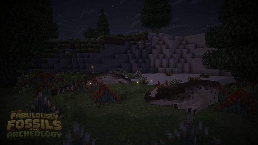 Allosaurs sleeping