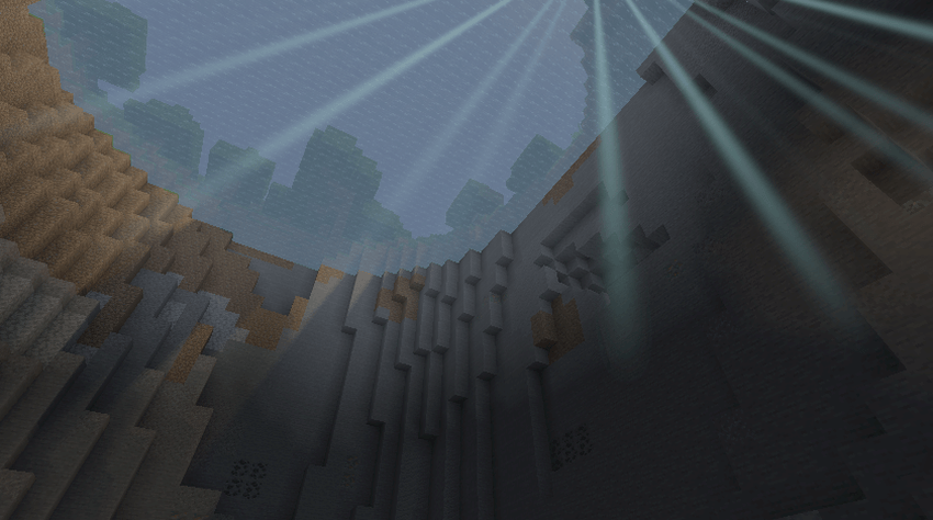 Sunrays Underwater