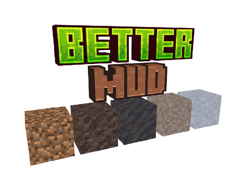 Better Mud Mod 3D Title Text