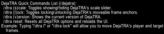 DejaTRA - World of Warcraft Addons - CurseForge