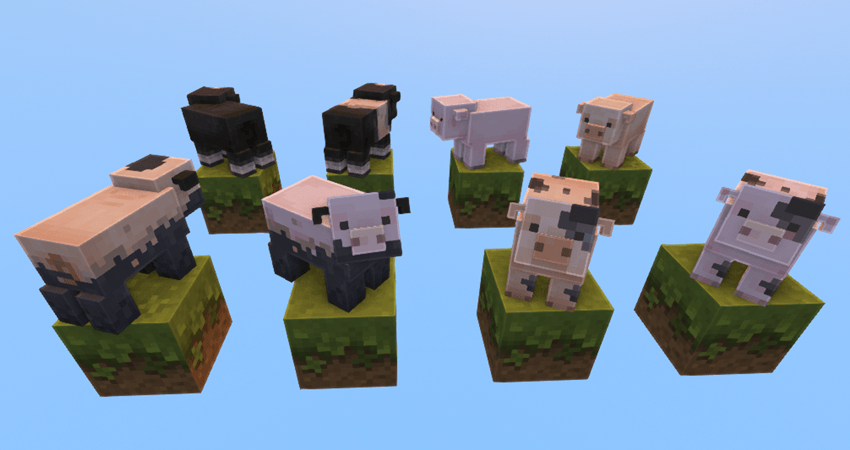 Mizuno's Pig Variants - Minecraft Resource Packs - CurseForge