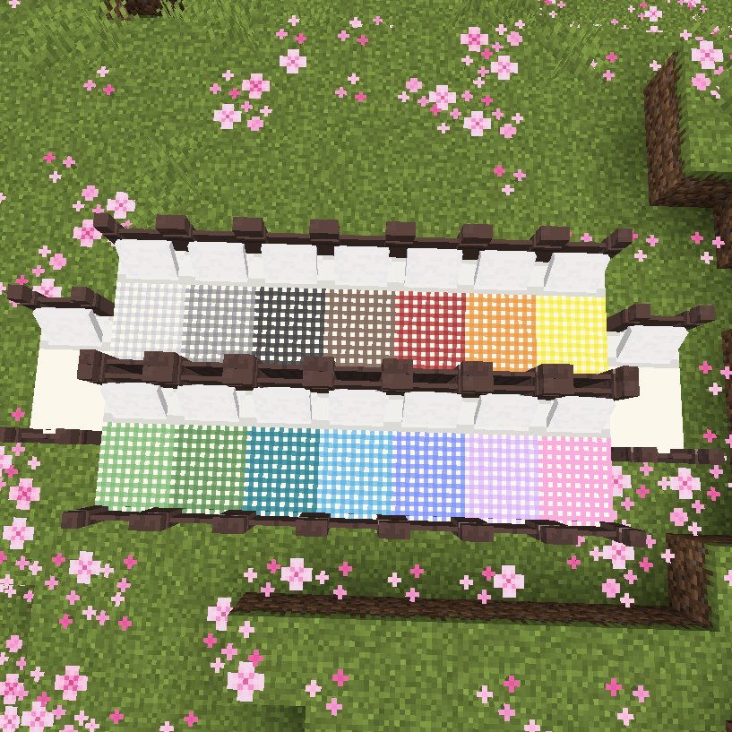 Another image of the 16 bed models and retextures