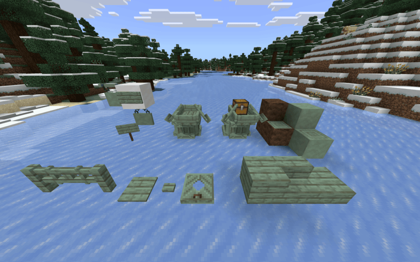 Poplar blocks and entities