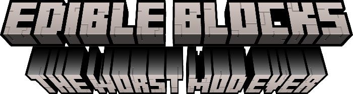 logo for edible blocks