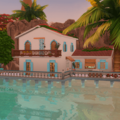 Summer cave house