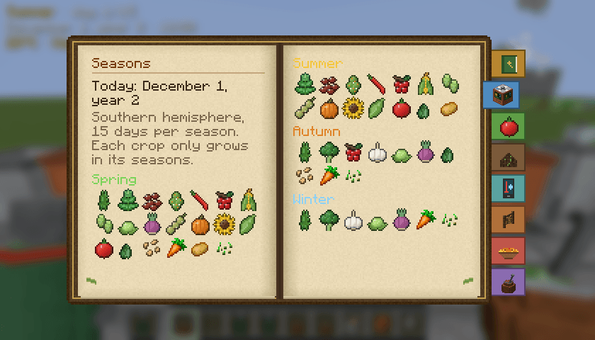 Manual: seasons
