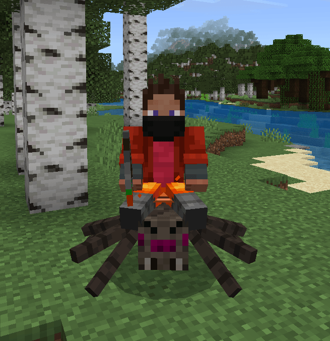 Arachnophobia — Minecraft Bedrock texture pack, screenshot 4