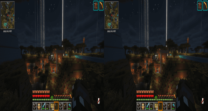 StereoCraft in SBS mode