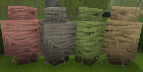 An image of each Spirit Cocoon