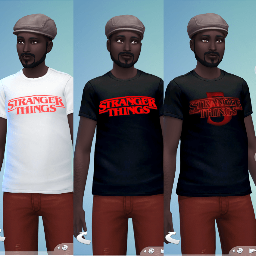 Three new T-shirts inspired by Stranger Things