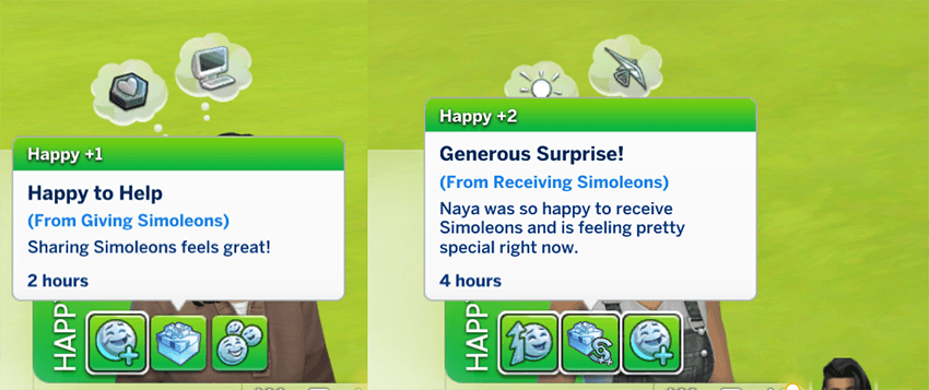 Gift Simoleons - The Sims 4 Mods - CurseForge