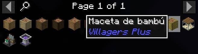 VillagersPlus spanish example