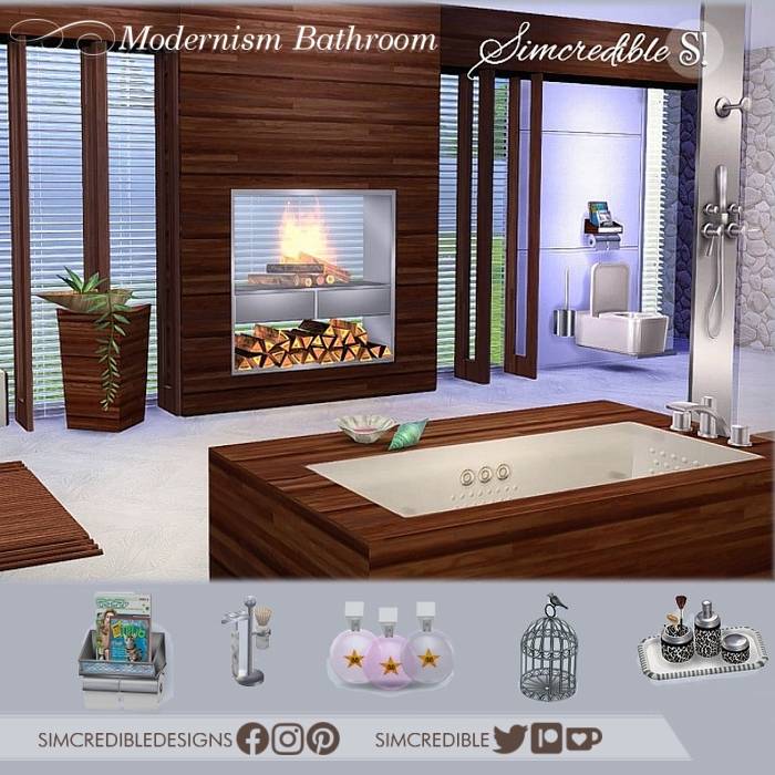 Install Modernism Bathroom 🚿 - The Sims 4 Mods - CurseForge