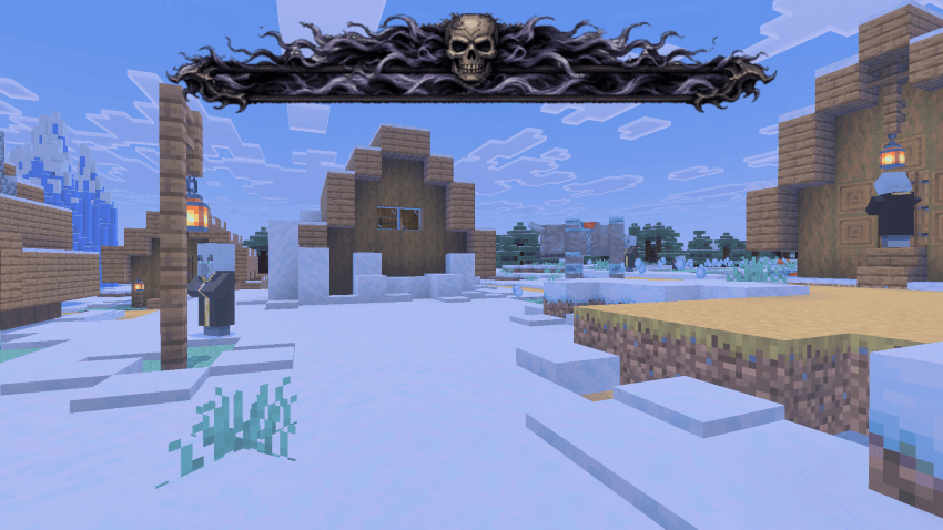Fancy Boss Bar — Minecraft Bedrock texture pack, screenshot 4