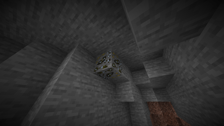 Tungsten ore naturally found in stone.