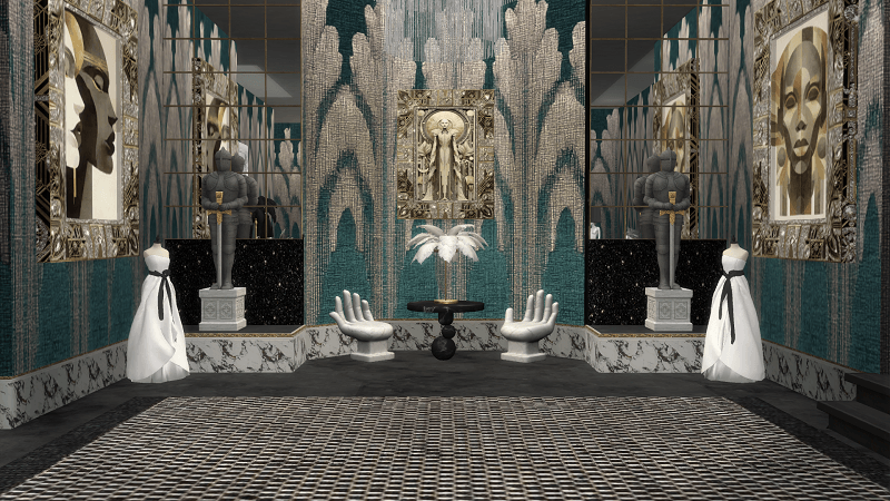 Deco Cathedral Walls