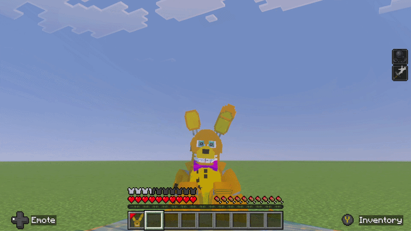Five Nights at Freddy's Springlock Suits — Minecraft Bedrock addon, screenshot 12