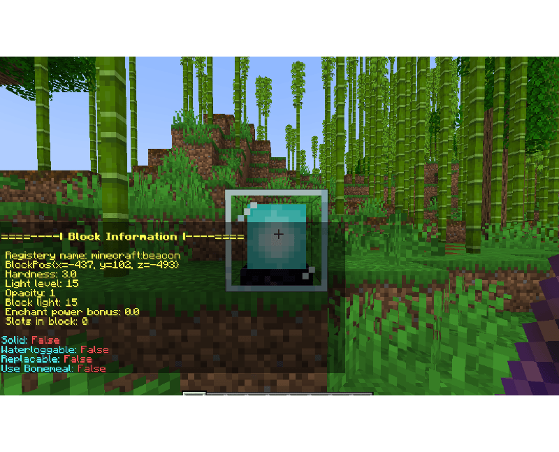 Example of beacon