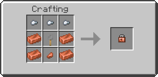 Phoenix's Lock & Block — Minecraft Bedrock addon, screenshot 1