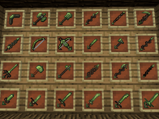 Skyjade weapon retextures