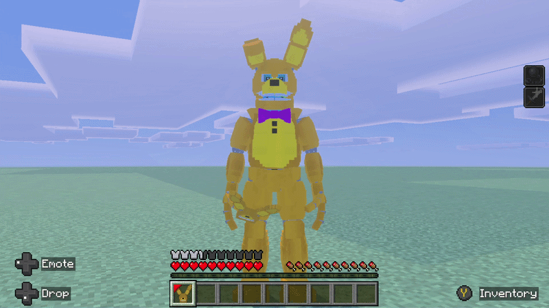 Five Nights at Freddy's Springlock Suits — Minecraft Bedrock addon, screenshot 14