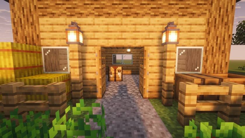 One click opens both doors