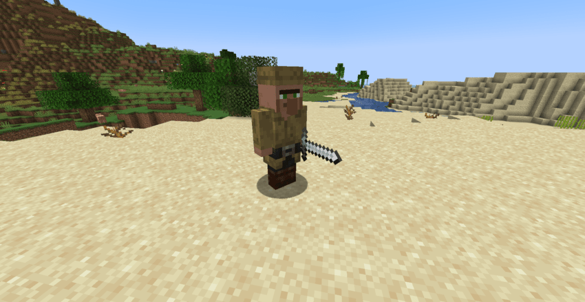 Villager Soldier With Sword