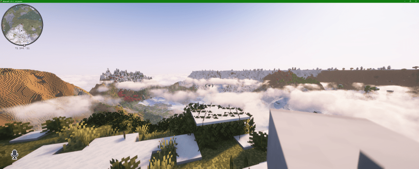 THE REVAMPED OVERWORLD(USING DISTANT HORIZONS)