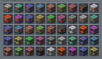 Texture comparison before and after resource pack application