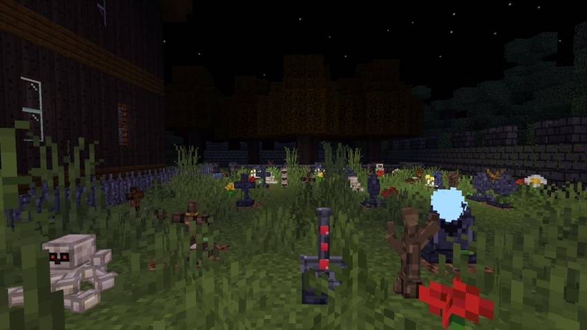 Redstone Note Block Recipe Halloween Decoration Addon - Minecraft Bedrock Addons - CurseForge