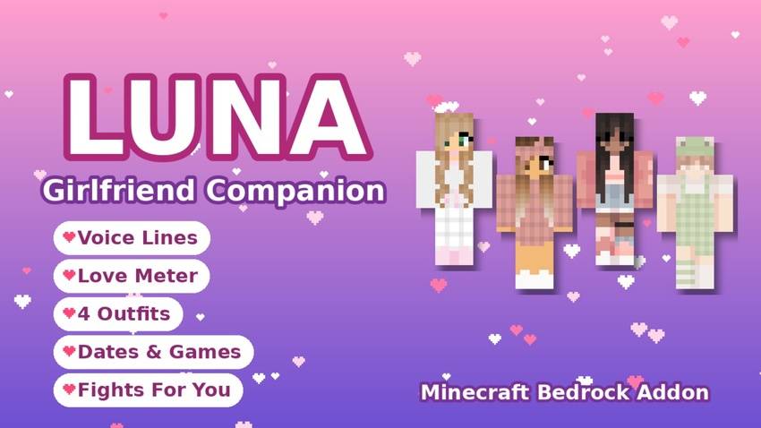 Luna Girlfriend Companion - Voice, Love Meter & Outfits