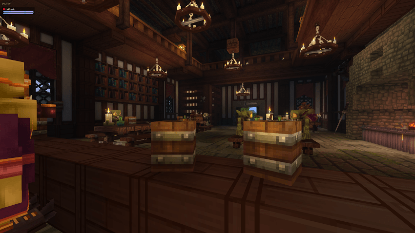 Interior de la Taberna (Toma del Bar)