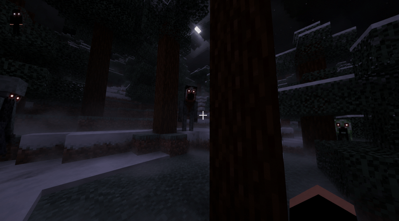 Scary Halloween Mobs — Minecraft Bedrock addon, screenshot 2