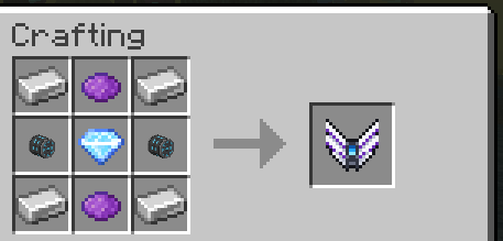 Crafting grid for the CH-M Wings