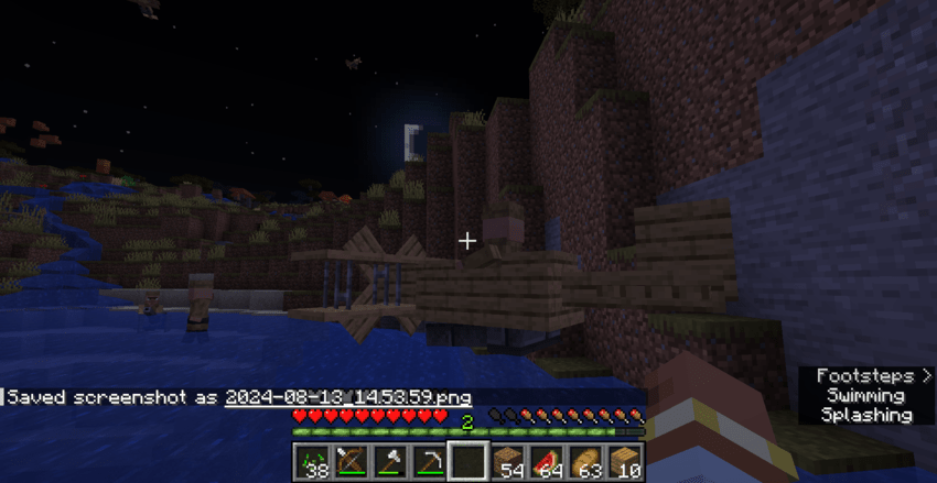 Villager Plane (photo came out pretty bad)