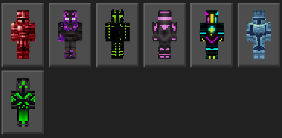 Better Neon Nights! - Minecraft Bedrock Skins - CurseForge
