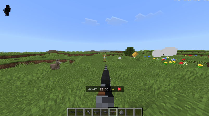 PVP Guns — Minecraft Bedrock addon, screenshot 6