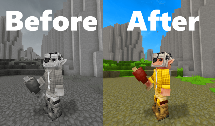 Vanilla wildmeat placement vs Meat On The Bone wildmeat placement