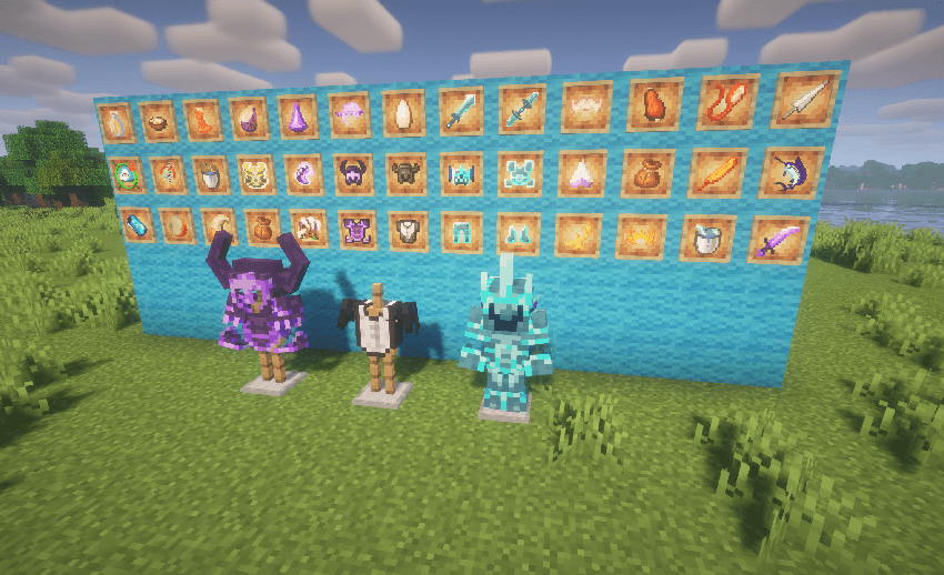 Items from the mod