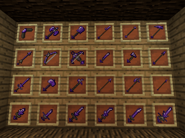 Zanite weapon retextures