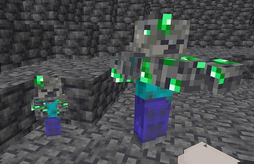 Emerald Zombie Health: 70 Damage: 5 Ability: Fatal Poison 10s Spawn: Deep Layers