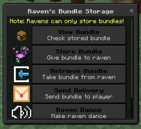 Raven Messengers - Minecraft Bedrock Addons - CurseForge