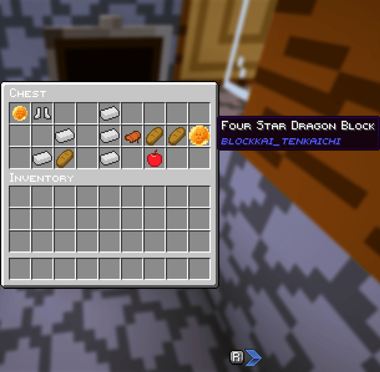 Dragon Blocks in a chest