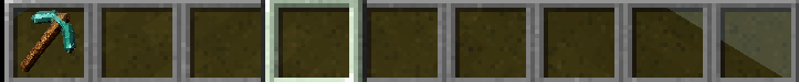 Texture of the diamond pickaxe