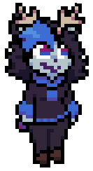 A deer. I think she's staring at you? Sprite by @Dreezy_carv (twitter)