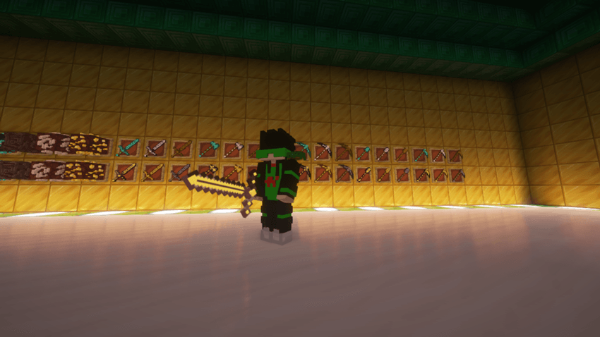 yo and a sword