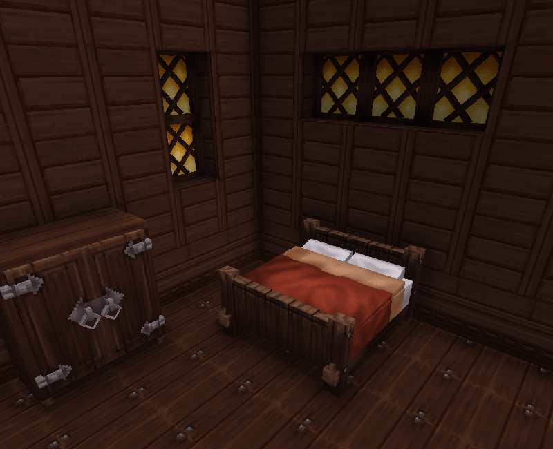 Captura de pantalla de la Cama Doble de Estilo Taberna