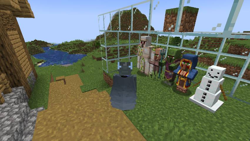 Vanilla Models and Textures of the Mobs and Items Changed